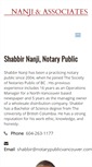 Mobile Screenshot of notarypublicvancouver.com